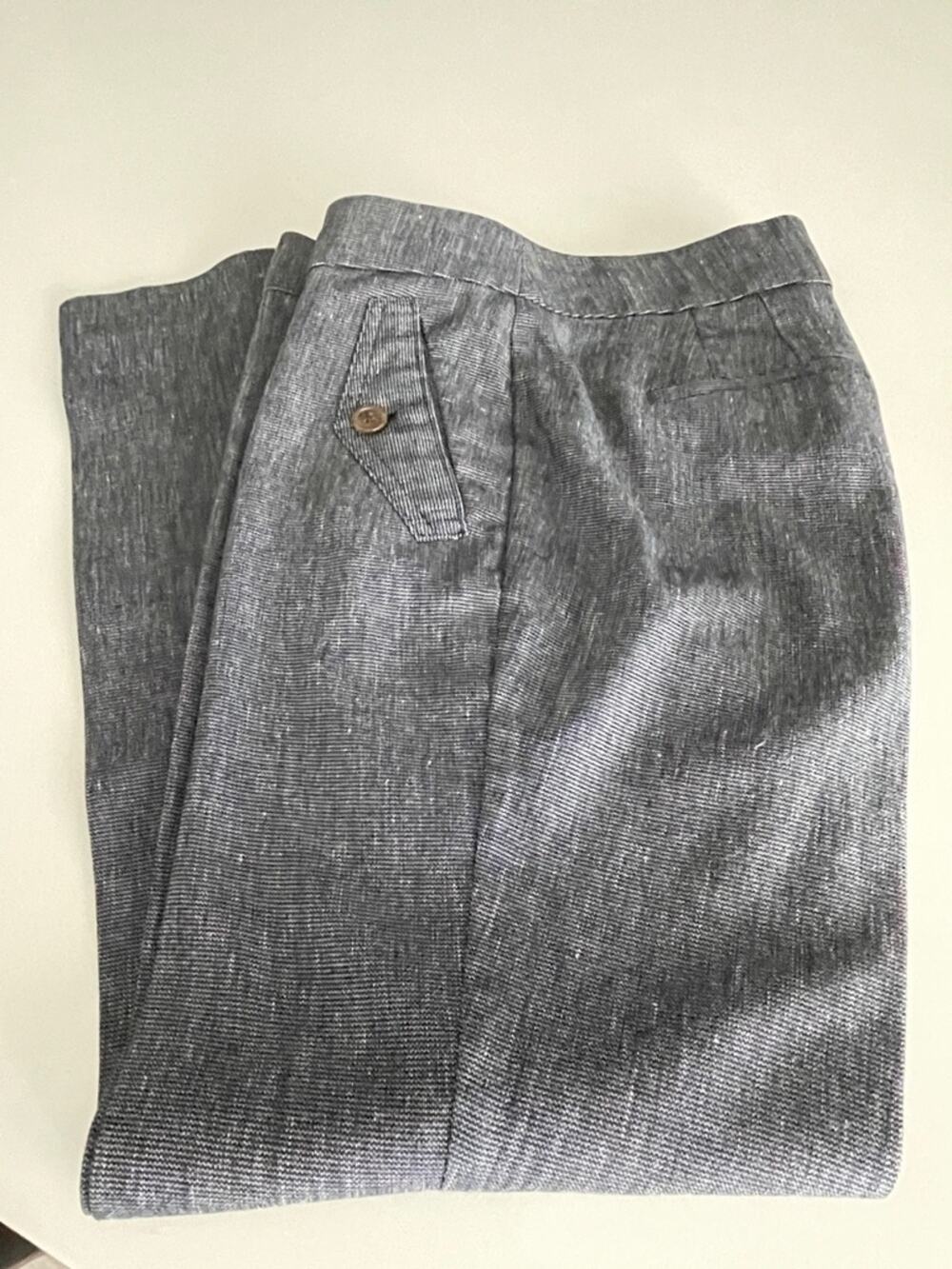 LOFT Gray Tailored Pants Women’s Slacks Julie Trouser Size 4